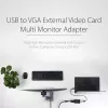 StarTech.com USB 2.0 į VGA adapteris, USB į VGA monitoriaus keitiklis, skirtas Windows, 1080p (nepalaiko macOS/ChromeOS/Linux) - TAA