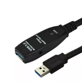 Microconnect USB3.0AAF10A USB laidas USB 3.2 Gen 1 (3.1 Gen 1) 10 m USB A juodas