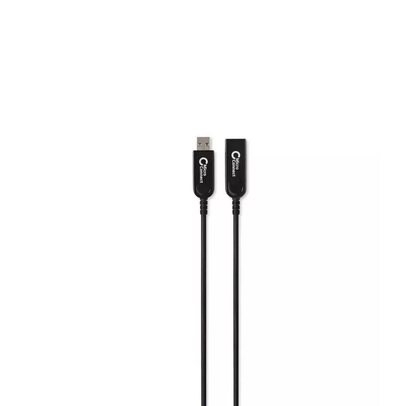 Microconnect USB3.0AAF15AOP USB kabelis USB 3.2 Gen 1 (3.1 Gen 1) 15 m USB A Juoda