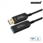 Microconnect USB3.0AAF20AOP USB laidas USB 3.2 Gen 1 (3.1 Gen 1) 20 m USB A Juodas