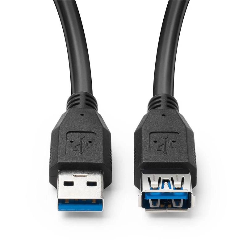 Microconnect USB3.0AAF2B USB laidas USB 3.2 Gen 1 (3.1 Gen 1) 2 m USB A juodas