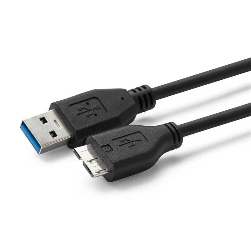 Microconnect USB3.0AB2MICRO USB laidas USB 3.2 Gen 1 (3.1 Gen 1) 2 m USB A Micro-USB B Juoda
