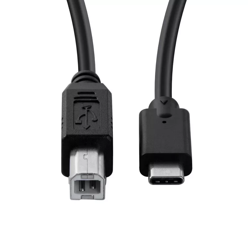 Microconnect USB3.1C2B1 USB laidas USB 2.0 1 m USB C USB B Juoda
