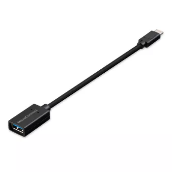 Microconnect USB3.1CAF02 USB laidas USB 3.2 Gen 1 (3.1 Gen 1) 0,2 m USB C USB A Juodas