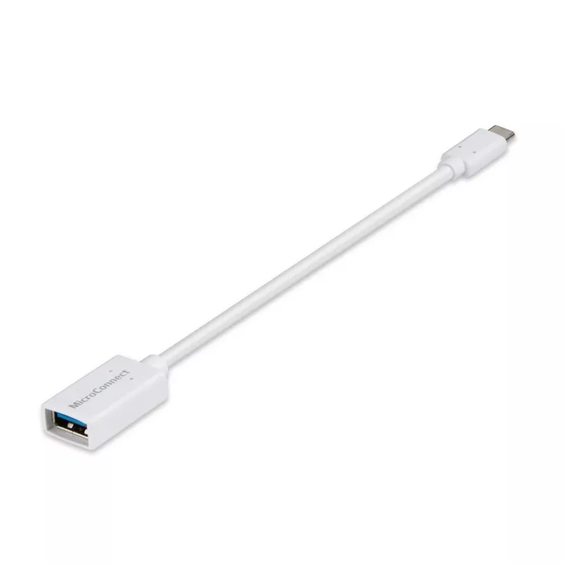 Microconnect USB3.1CAF02W USB laidas USB 3.2 Gen 1 (3.1 Gen 1) 0,2 m USB C USB A Baltas