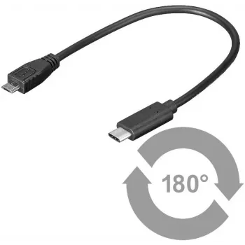 Microconnect USB3.1CAMB02 USB kabelis USB 2.0 0,2 m Micro-USB B USB C