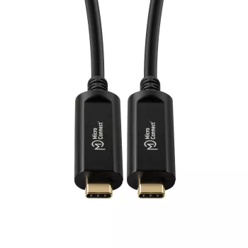 Microconnect USB3.1CC10OP USB laidas USB 3.2 Gen 1 (3.1 Gen 1) 10 m USB C Juodas