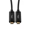 “Microconnect USB3.1CC20OP” USB laidas USB 3.2 Gen 2 (3.1 Gen 2) 20 m USB C Juoda