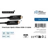 “Microconnect USB3.1CC20OP” USB laidas USB 3.2 Gen 2 (3.1 Gen 2) 20 m USB C Juoda