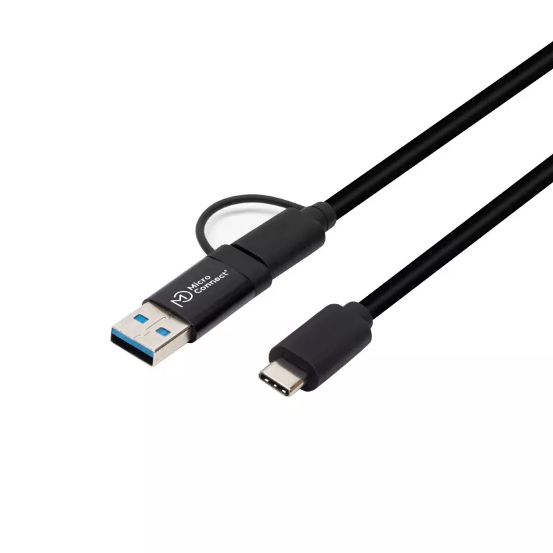 Microconnect USB3.1CCA1 USB kabelis USB 3.2 Gen 1 (3.1 Gen 1) 1 m USB C Juodas
