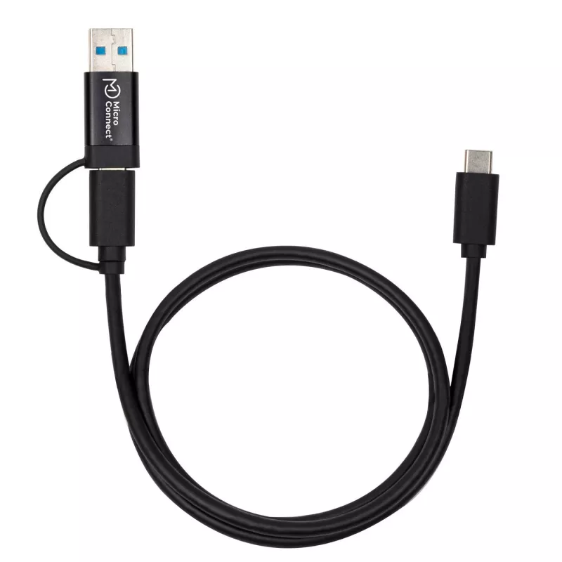 Microconnect USB3.1CCA1 USB kabelis USB 3.2 Gen 1 (3.1 Gen 1) 1 m USB C Juodas
