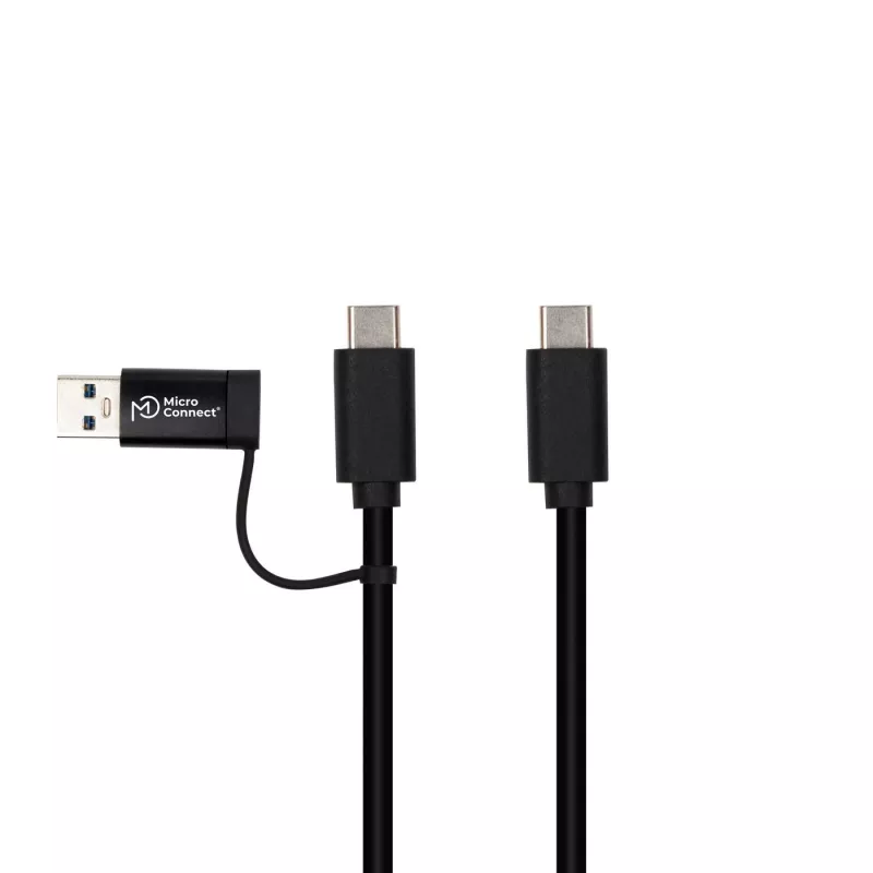 Microconnect USB3.1CCA1 USB kabelis USB 3.2 Gen 1 (3.1 Gen 1) 1 m USB C Juodas