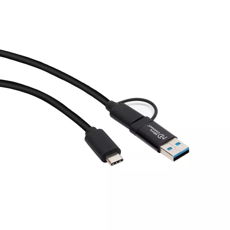 Microconnect USB3.1CCA1 USB kabelis USB 3.2 Gen 1 (3.1 Gen 1) 1 m USB C Juodas