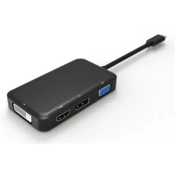 Microconnect USB3.1CCOM10 USB grafikos adapteris 3840 x 2160 pikselių Juoda