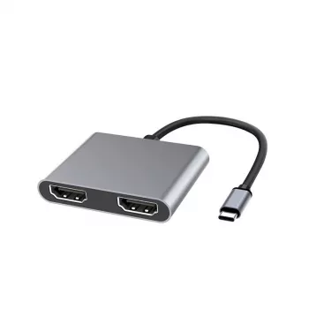 Microconnect USB3.1CHDMIX2 USB grafikos adapteris, juodos spalvos