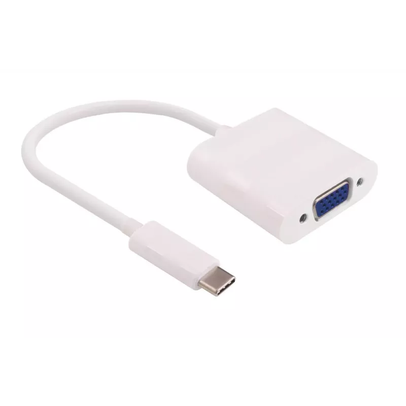 Microconnect USB3.1CVGAW USB grafikos adapteris, baltas