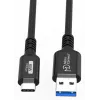 Microconnect USB3.2AC05 USB laidas USB 3.2 Gen 2 (3.1 Gen 2) 0,5 m USB C USB A Juodas
