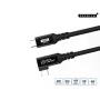 USB laidas Microconnect USB3.2CC2-A 2m USB C juodas USB 3.2 Gen 2x2 20 Gbit/s