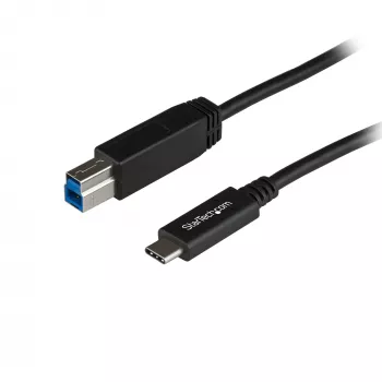 StarTech.com 1 m USB-B į USB-C kabelis, USB 10 Gbps, duomenų laidas, USB 3.2 Gen 2, USB-C duomenų perdavimo kabelis
