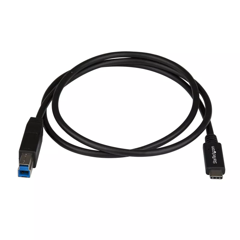 StarTech.com 1 m USB-B į USB-C kabelis, USB 10 Gbps, duomenų laidas, USB 3.2 Gen 2, USB-C duomenų perdavimo kabelis