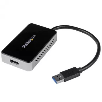 StarTech.com USB 3.0 į HDMI adapteris su 1x USB, USB į HDMI monitoriaus keitiklis, skirtas Windows (nepalaiko macOS/ChromeOS/Linux) – TAA