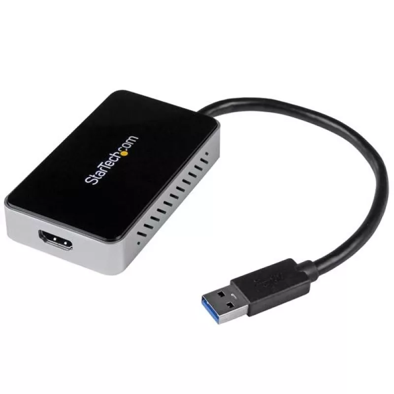 StarTech.com USB 3.0 į HDMI adapteris su 1x USB, USB į HDMI monitoriaus keitiklis, skirtas Windows (nepalaiko macOS/ChromeOS/Linux) – TAA