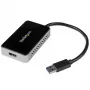 StarTech.com USB 3.0 į HDMI adapteris su 1x USB, USB į HDMI monitoriaus keitiklis, skirtas Windows (nepalaiko macOS/ChromeOS/Linux) – TAA