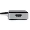 StarTech.com USB 3.0 į HDMI adapteris su 1x USB, USB į HDMI monitoriaus keitiklis, skirtas Windows (nepalaiko macOS/ChromeOS/Linux) – TAA