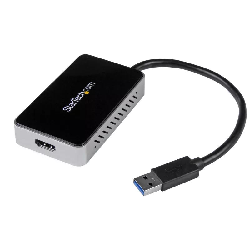 StarTech.com USB 3.0 į HDMI adapteris su 1x USB, USB į HDMI monitoriaus keitiklis, skirtas Windows (nepalaiko macOS/ChromeOS/Linux) – TAA