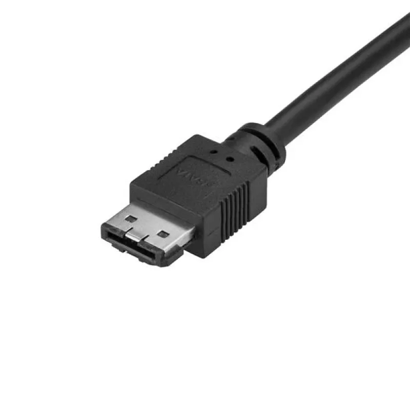 StarTech.com USB-C į eSATA kabelis - Išoriniams saugojimo įrenginiams - USB 3.0 (5 Gbps) - 3 pėd. (1 m) - Juodas