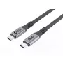 Microconnect USB4CC1 USB laidas USB4 Gen 3x2 1 m USB C juodas