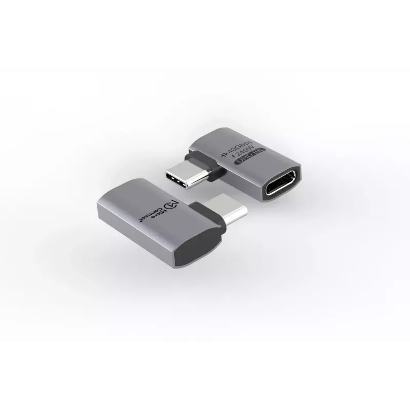 Microconnect USB4-CCFA-240W USB laidas 0 m USB C juoda
