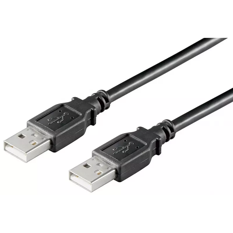 USB laidas Microconnect USBAA1B USB 2.0 1 m USB A juodas