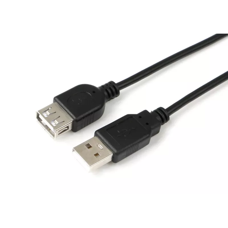 Microconnect USBAAF01B USB laidas USB 2.0 0,1 m USB A Juodas