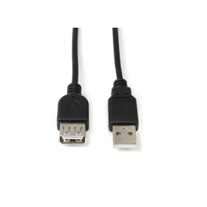 Microconnect USBAAF03B USB kabelis USB 2.0 0,3 m USB A juodas