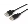 Microconnect USBAAF2B USB kabelis USB 2.0 1,8 m USB A Juoda