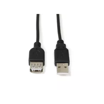 Microconnect USBAAF5B USB kabelis USB 2.0 5 m USB A Juodas