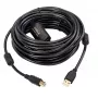 Microconnect USBAB10B-ACTIVE USB kabelis USB 2.0 10 m USB B USB A Juoda