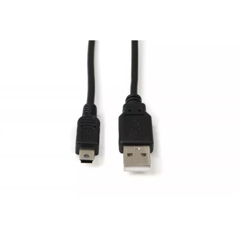 Microconnect USBAMB51 USB laidas USB 2.0 1 m USB A Mini-USB B juodas