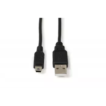 Microconnect USBAMB510 USB kabelis USB 2.0 10 m USB A Mini-USB B Juoda