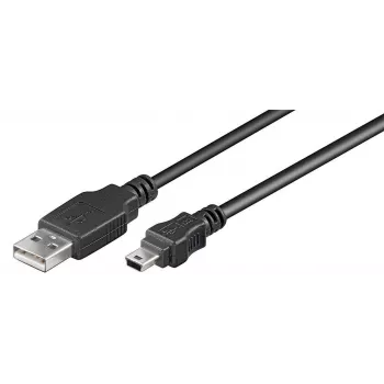 Microconnect USBAMB52 USB kabelis USB 2.0 1.8 m USB A Mini-USB B Juodas