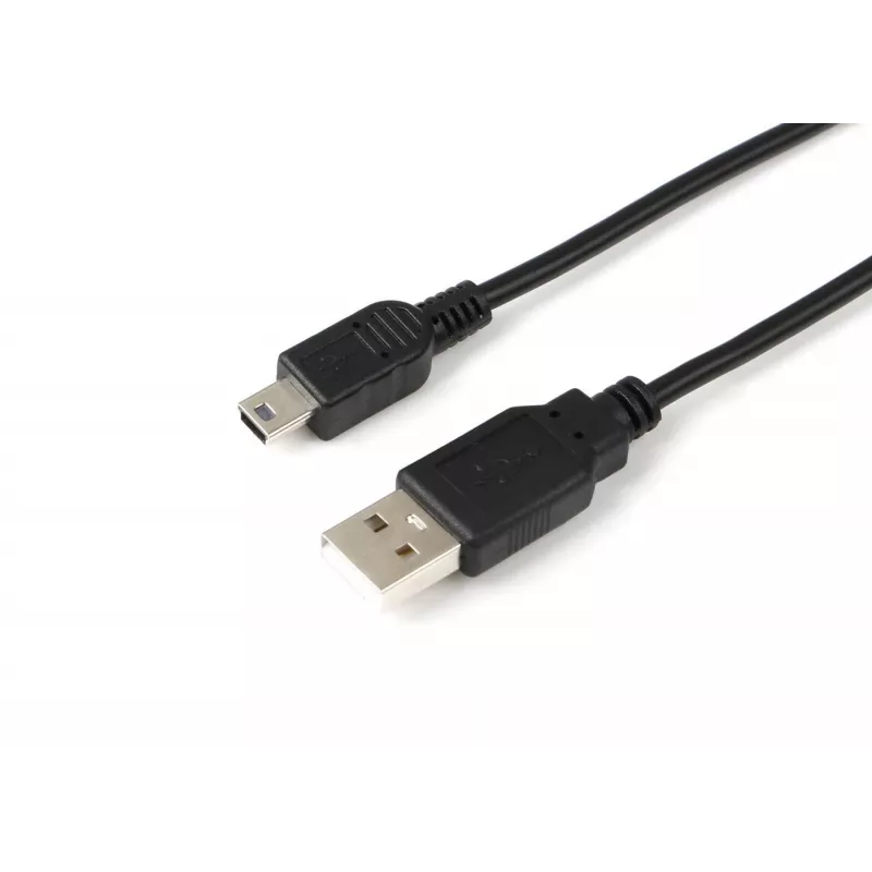 Microconnect USBAMB53 USB laidas USB 2.0 3 m USB A Mini-USB B juodas