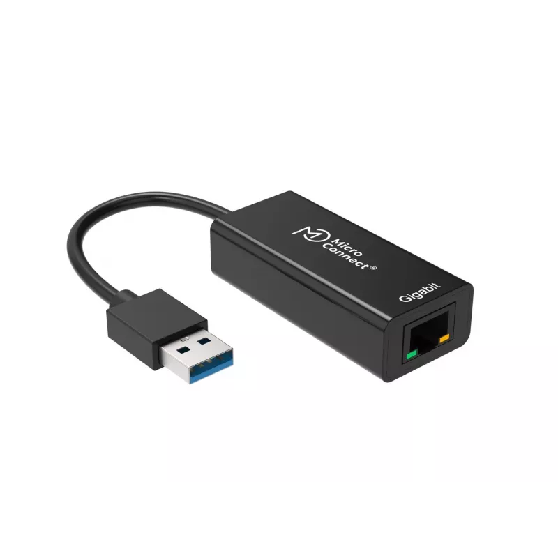 Microconnect USBETHGW10 tinklo plokštė Ethernet 1000 Mbit/s