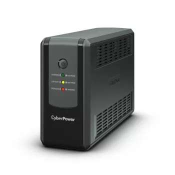 CyberPower UT650EG-FR nepertraukiamo maitinimo šaltinis (UPS) Line-Interactive 0,65 kVA 360 W 3 kintamosios srovės lizdai