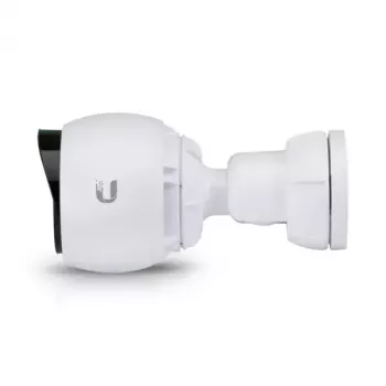 IP apsaugos kamera UBIQUITI UniFi Protect G4-Bullet — laidinė kulka, 2688×1512, 24 kadr./s, vidaus/lauko, aliuminio korpusas, balta