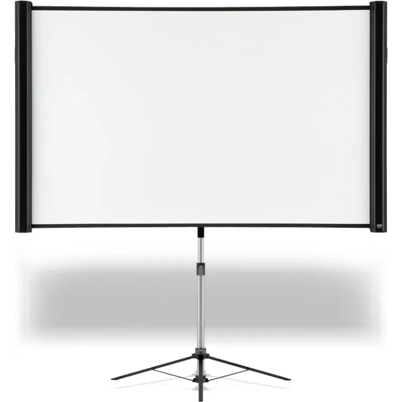 Epson Screen (80 inch Multi-Aspect) - ELPSC26, Manual, 2.03 m (80 inch), 16:9, Juoda, White