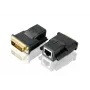 ATEN Mini DVI Over Cat5e/6 Video Extender (20m), 1920 x 1080 pikselių, AV siųstuvas ir imtuvas, 20 m, laidinis, juodas, HDCP