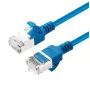 Microconnect V-FTP6A0025B-plonas tinklo laidas mėlynas 0.25 m Cat6a U/FTP (STP)