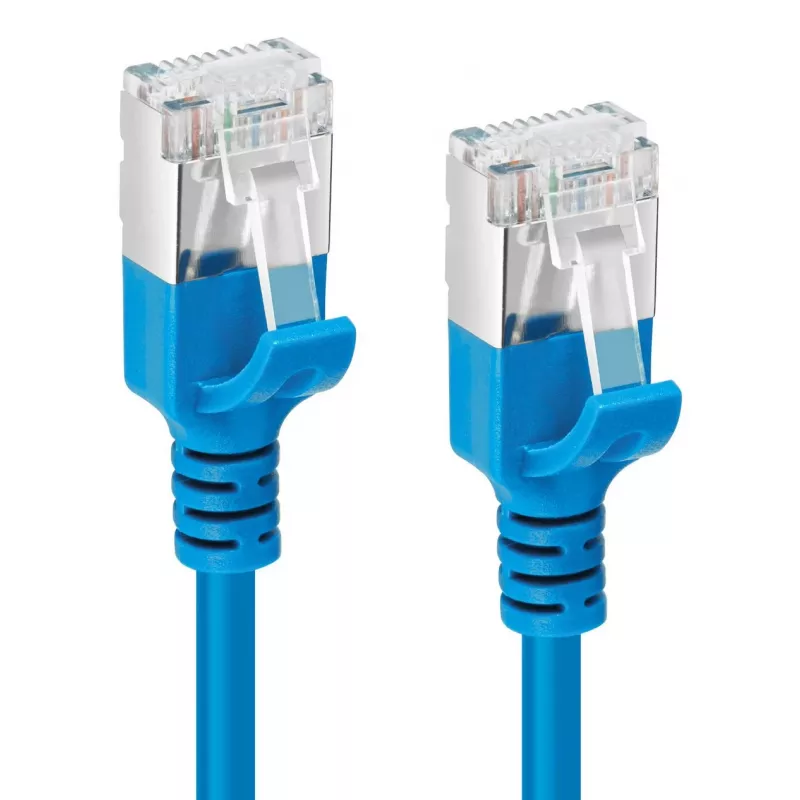 Microconnect V-FTP6A0025B-plonas tinklo laidas mėlynas 0.25 m Cat6a U/FTP (STP)