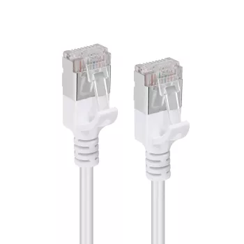 Microconnect V-FTP6A01W-plonas tinklo kabelis baltas 1 m Cat6a U/FTP (STP)